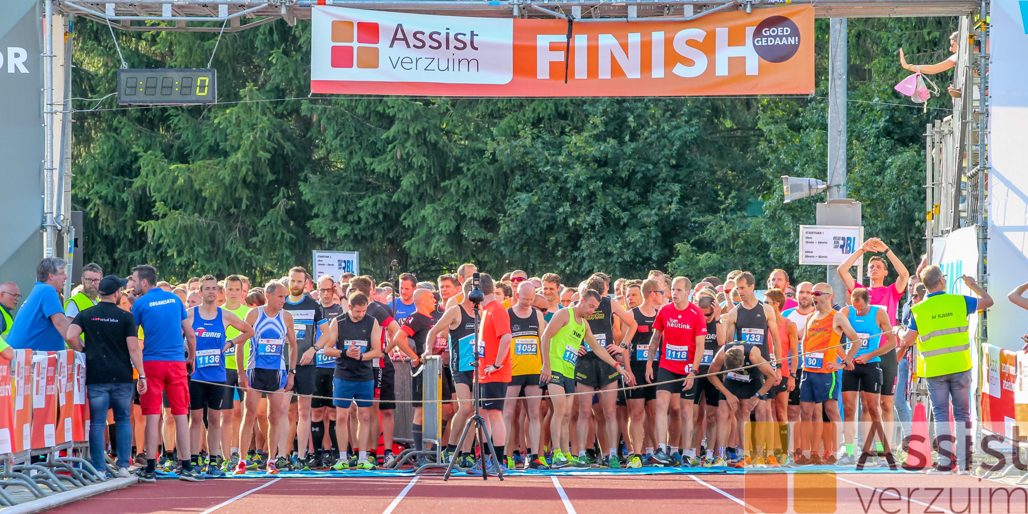 14-06-2019: Atletiek: Assist verzuim Rijsserbergloop 2019